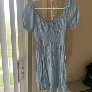 Hollister Babydoll Floral Mini Dress